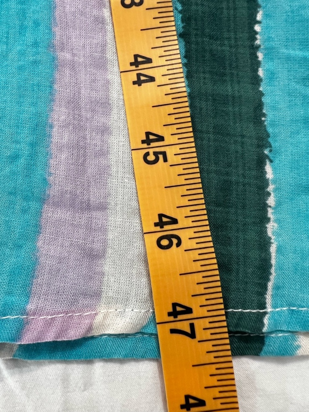 FRNCH Paris Striped Belted Maxi Midi Shirt Dress Puff Sleeve M - Picture 5 of 11